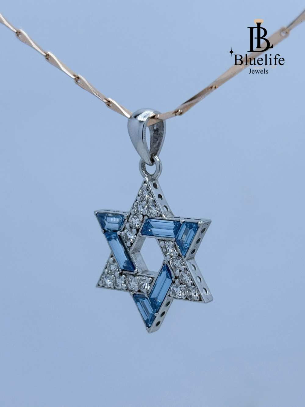 Blue Star pendant - Image 3