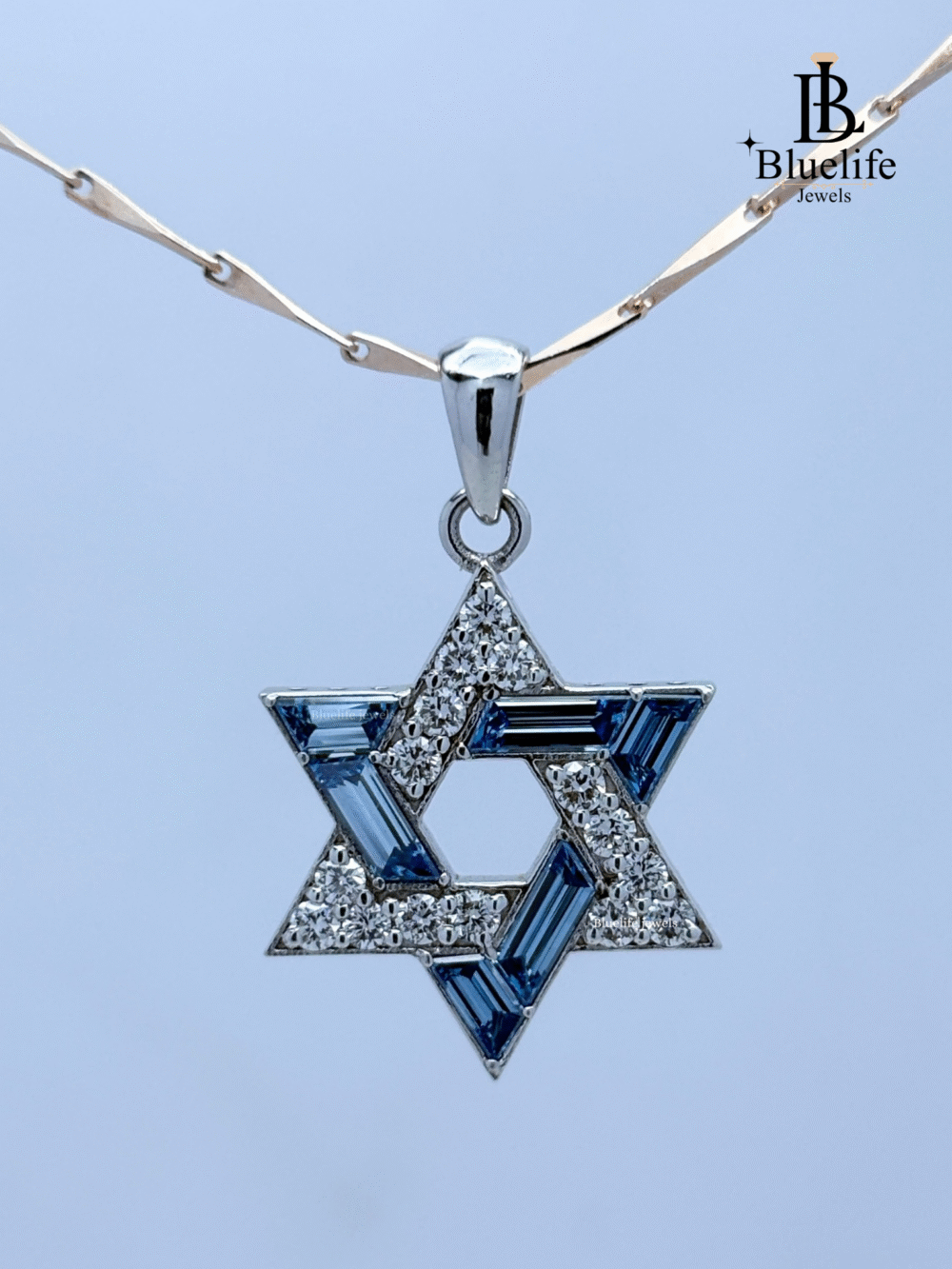 Blue Star pendant