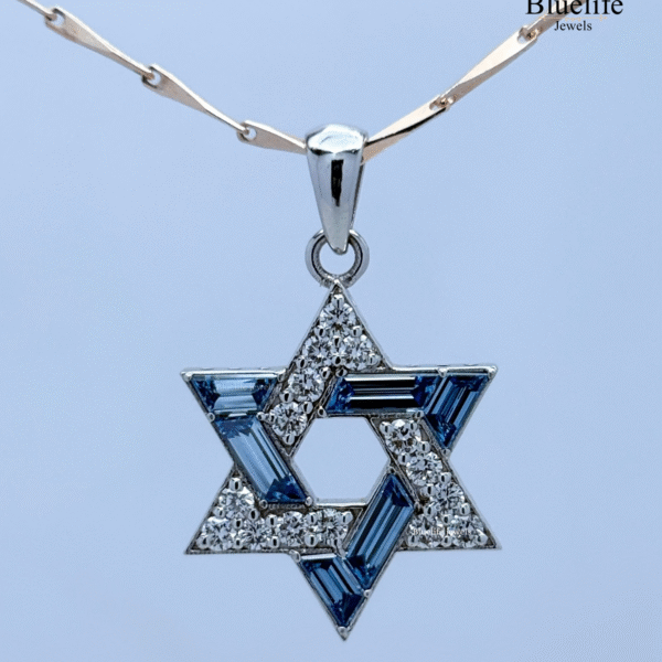 Blue Star pendant