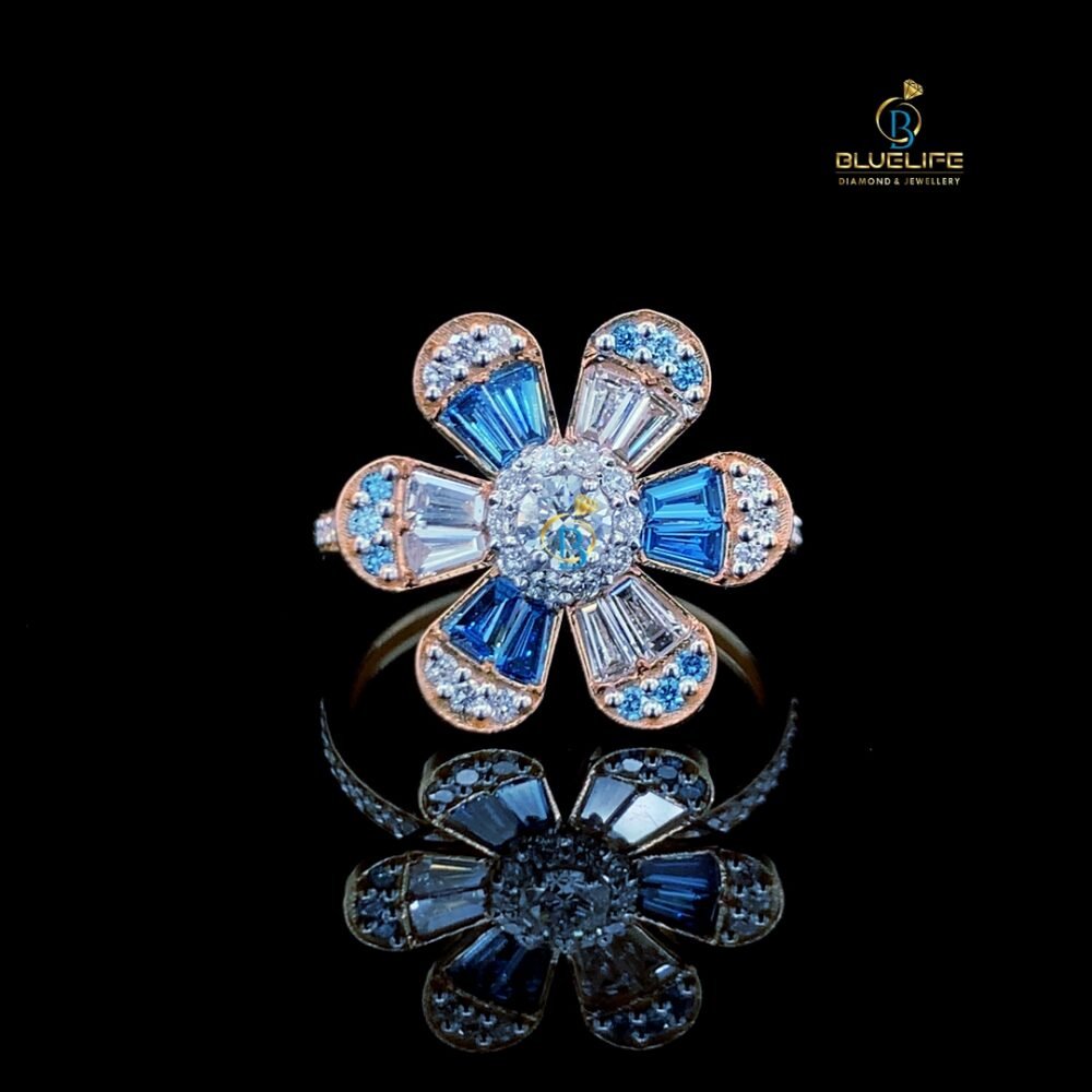PD-1998-R-14 flower ring ring
