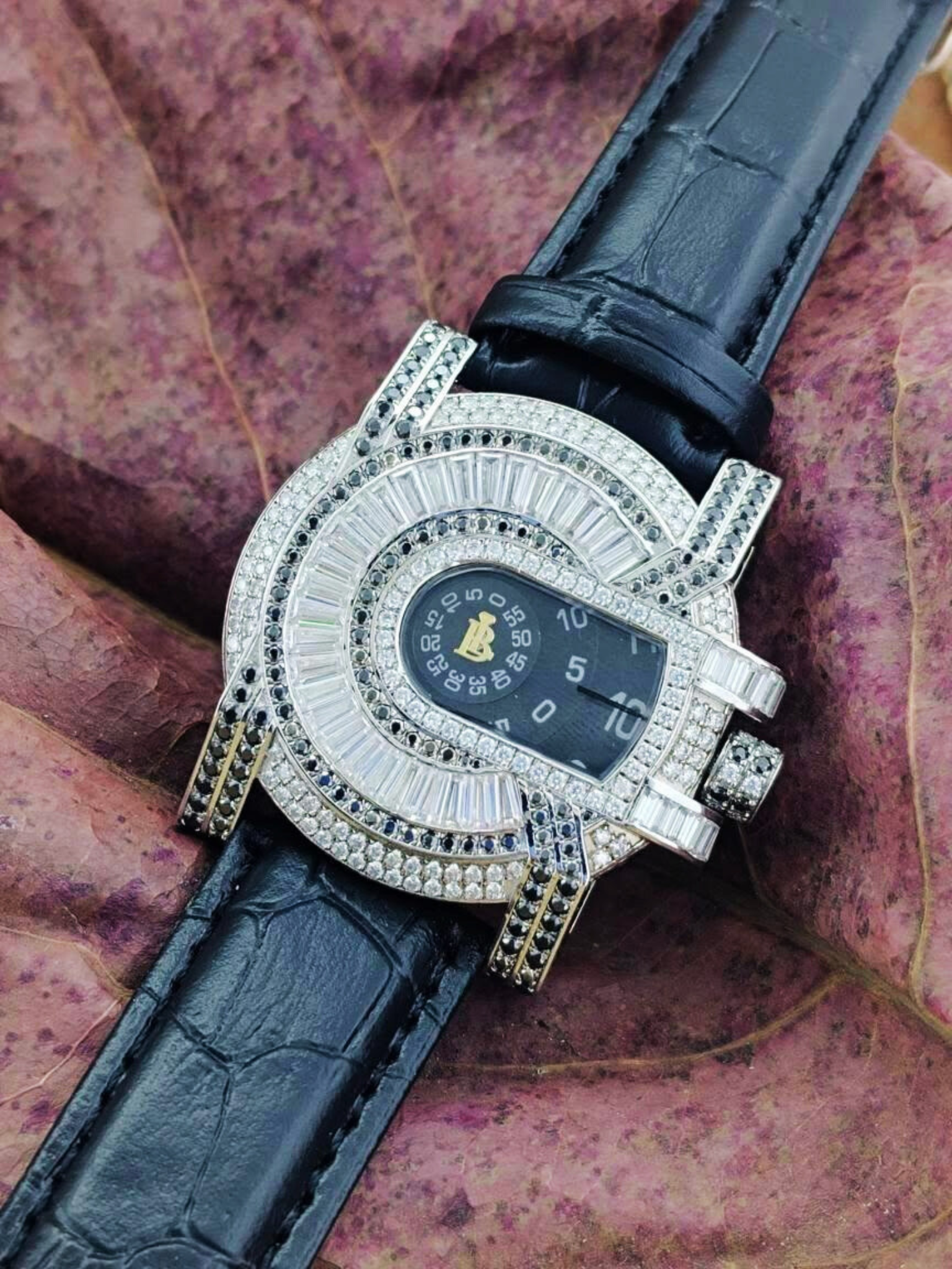 Unicorn Moissanite Watch – Luxury Iced Out 925 Silver Watch | BlueLife Jewels - Image 3