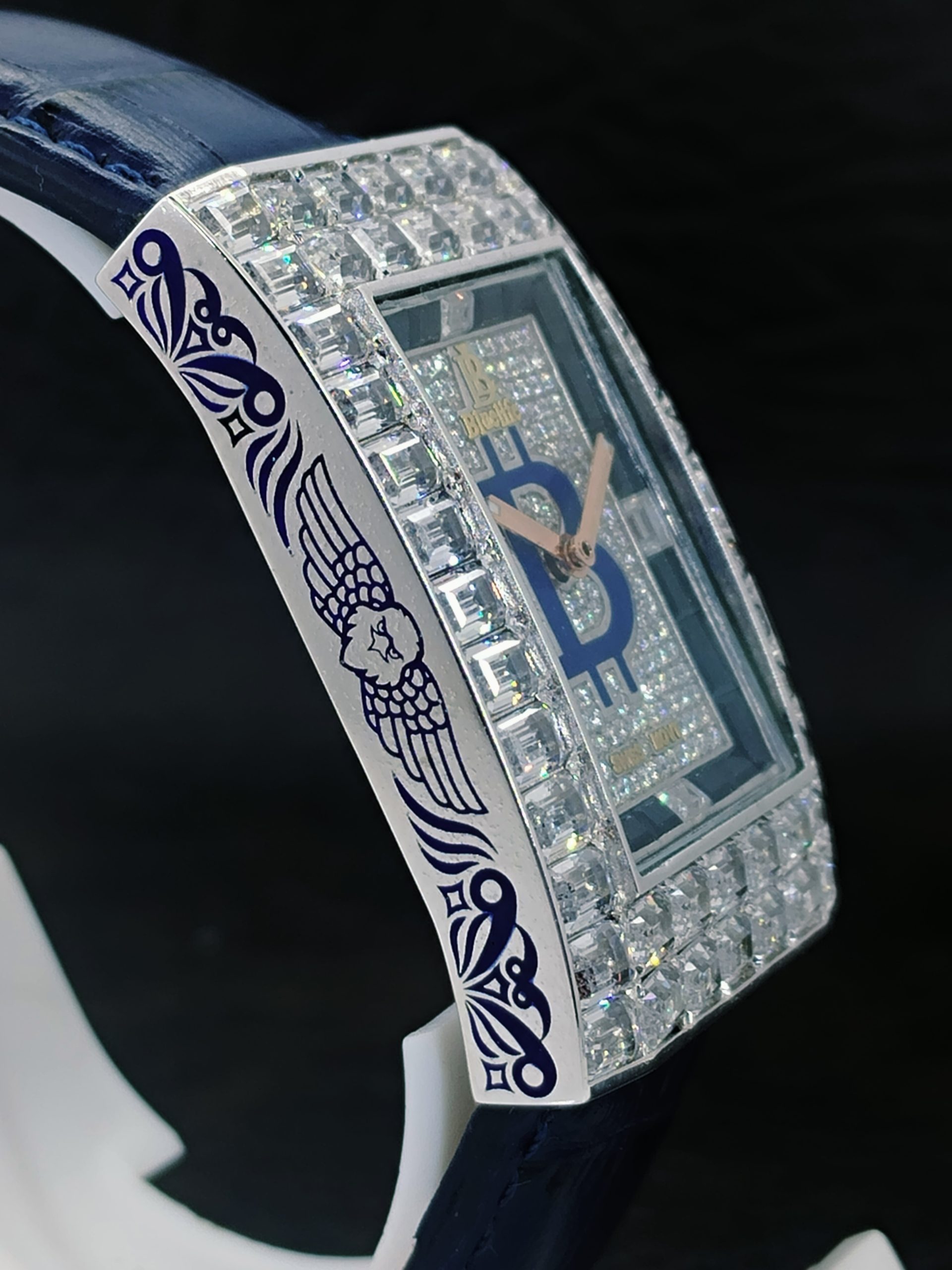 Moissanite Iced Out Watch – Top Luxury VVS Diamond Look | Bluelife Jewels - Image 2