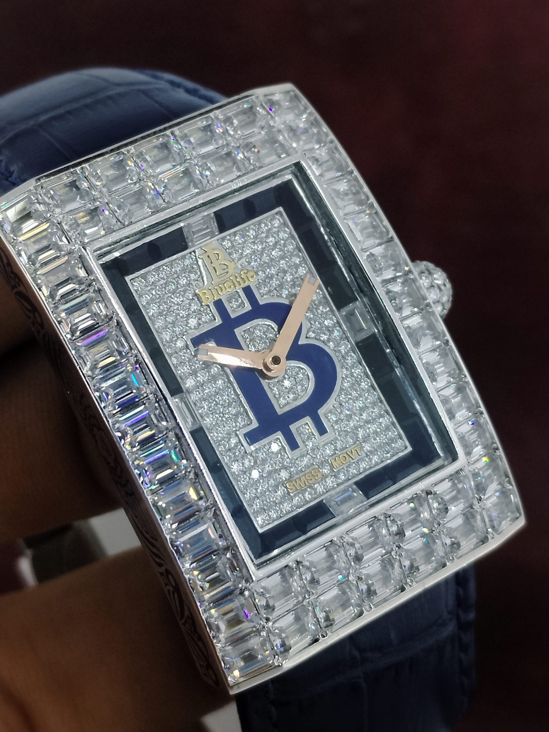 Moissanite Iced Out Watch – Top Luxury VVS Diamond Look | Bluelife Jewels - Image 5
