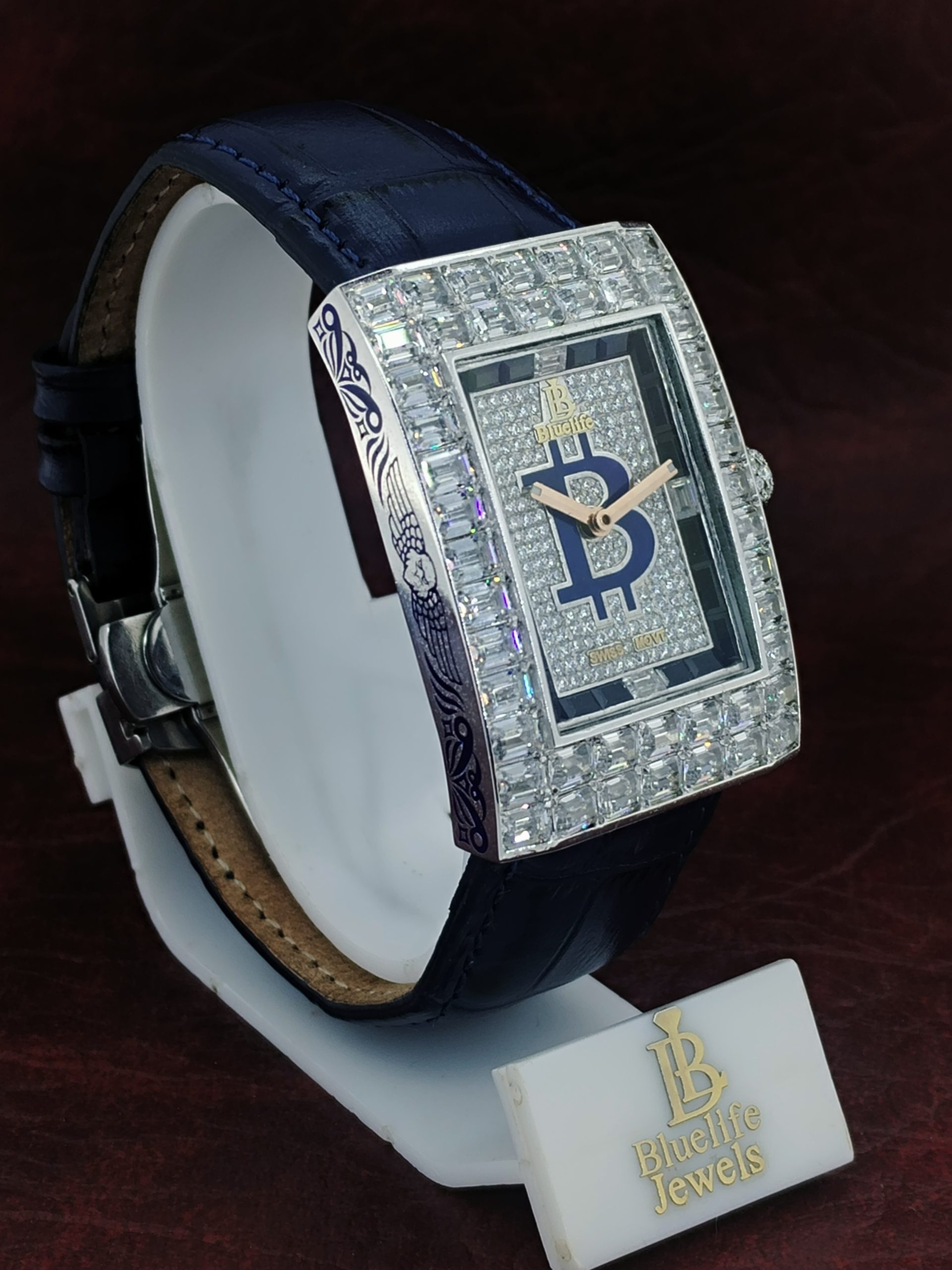 Moissanite Iced Out Watch – Top Luxury VVS Diamond Look | Bluelife Jewels - Image 4