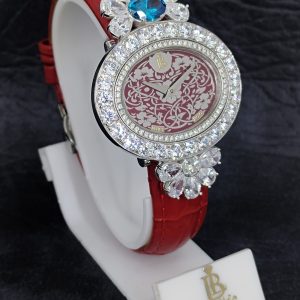 Diamond watch for women iced out luxury sapphire glass